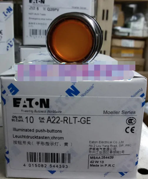 1PC NEW EATON MOELLER A22-RLT-GE free shipping