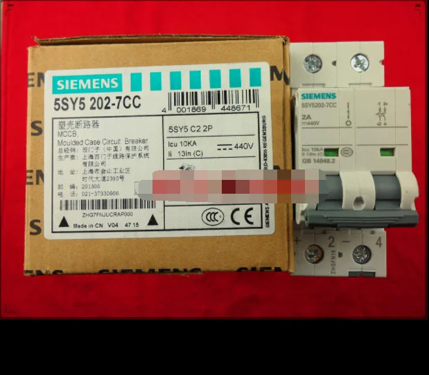 New Siemens 5SY5202-7CC circuit breaker free shipping