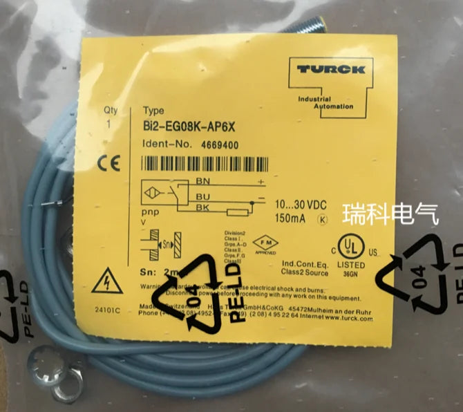 Bi2-EG08K-AP6X Bi2EG08KAP6X 1PS New TURCK Proximity Switch free ship
