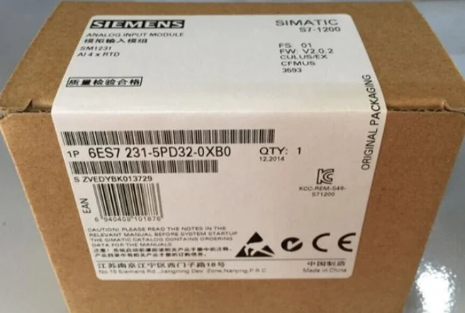 6ES7 231-5PD32-0XB0 6ES7231-5PD32-0XB0 1PC NEW IN BOX Siemens free ship