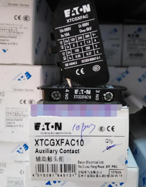 1PC  NEW   EATON  MOELLER  XTCGXFAC10   free shipping