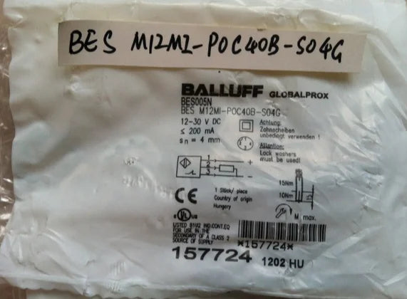 BES M12MI-POC40B-S04G 1PC New BALLUFF Proximity Switch free shipping