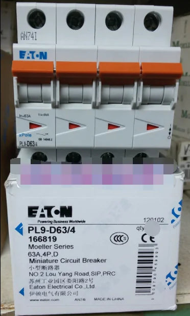1PC NEW EATON MOELLER PL9-D63/4 free shipping