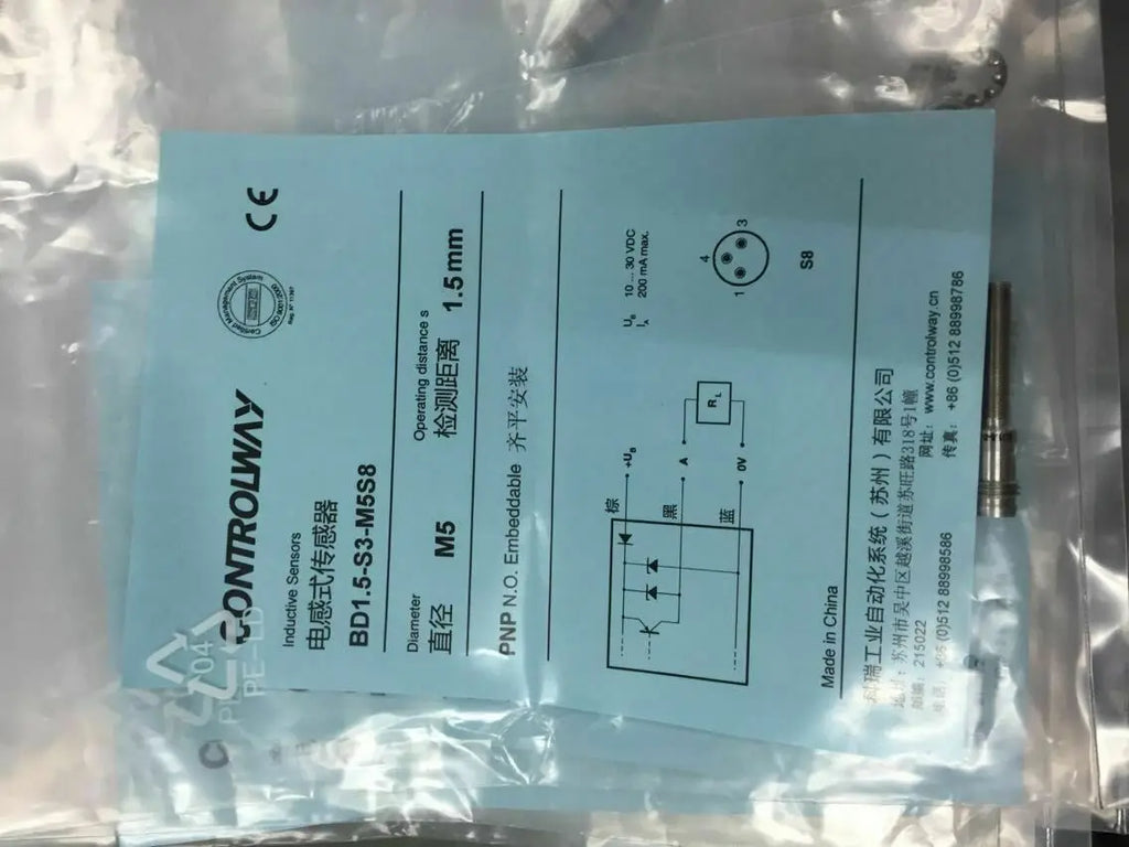 1PC   NEW    CONTRINEX    BD1.5-S3-M5S8    free   shipping