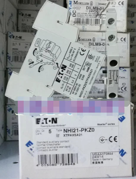 1PC  NEW   EATON  MOELLER  NHI21-PKZ0   free shipping