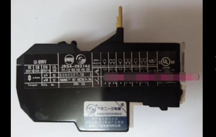 1PC  NEW   Tianshui 213   JRS4-09314d   7-10A   free  shipping