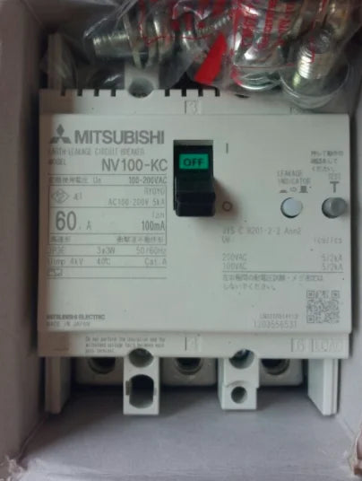 New  Mitsubishi  circuit  breaker  NV100-KC 60A  free shipping