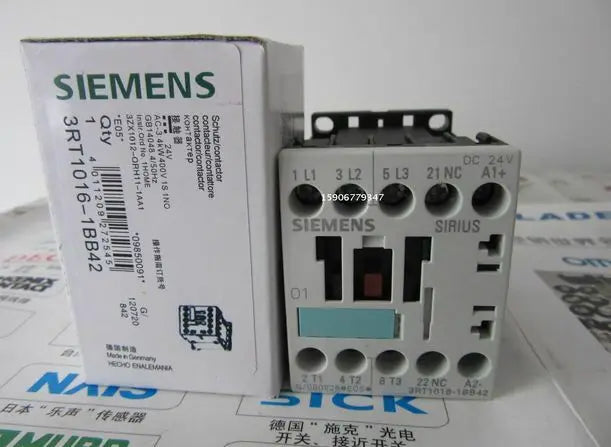 3RT1016-1BB42 3RT1016 1BB42 New in box siemens contactor free shipping