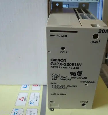 NEW IN BOX OMRON PLC POWER CONTROLLER G3PX-220EUN