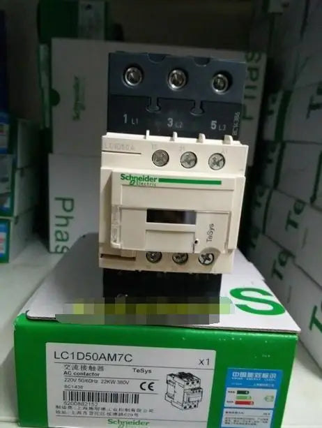 1pc LC1D50AM7C LC1-D50AM7C 220VAC New Schneider Contactor free shipping