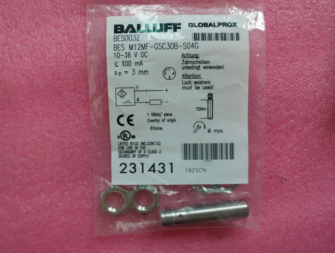 BES M12MF-GSC30B-S04G NEW BALLUFF free shipping