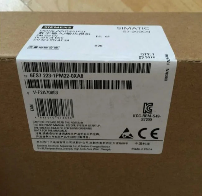 6ES7223-1PM22-0XA8 6ES7 223-1PM22-0XA8 1 PCS new SIEMENS free shipping