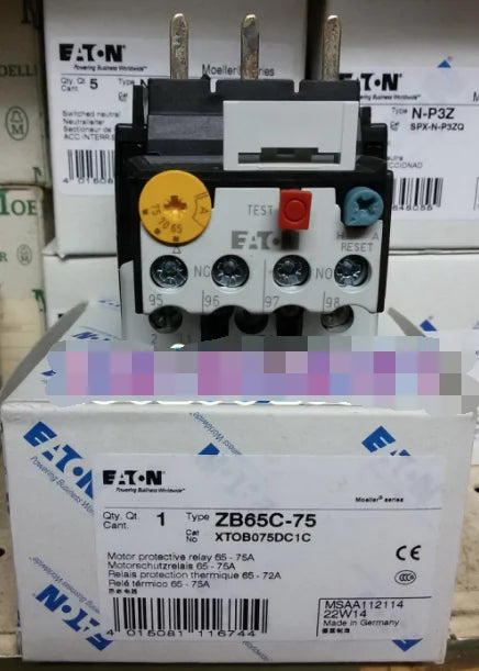 1PC NEW EATON MOELLER ZB65C-75 free shipping