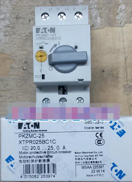 1PC  NEW   EATON  MOELLER  PKZMC-25  20-25A  free shipping