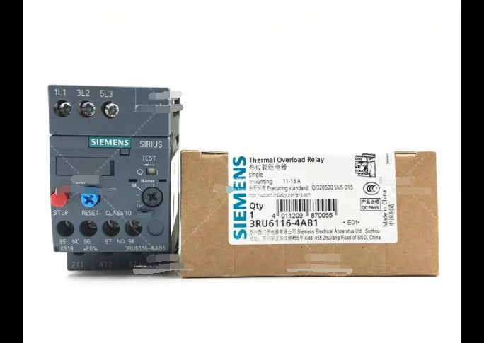 1pc      Siemens  3RU6116-4AB1  11-16A  Thermal  relay  free shipping