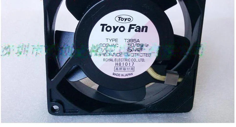 1pc new fan T395A 200VAC TOYOFAN 92*25 13/11W freeship