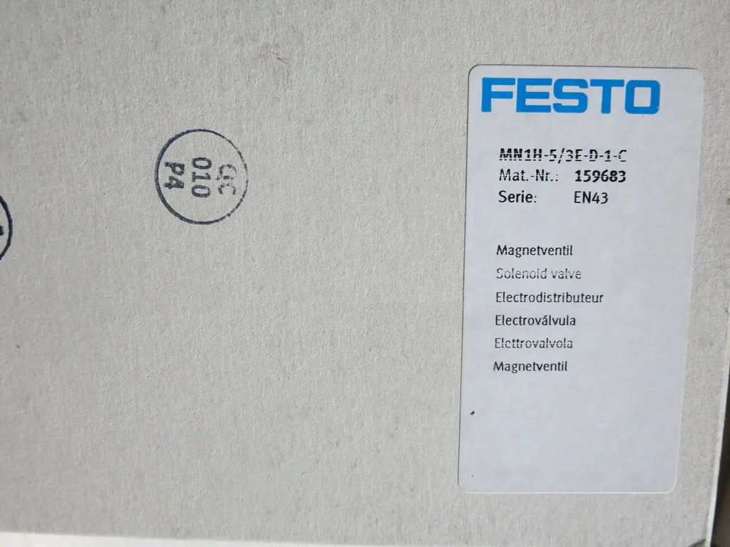 MN1H-5 / 3E-D-1-C MN1H5/3ED1C  159683 FESTO solenoid valve NEW