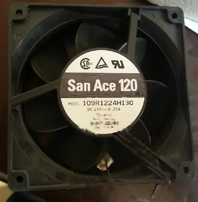 1pc fan new 109R1224H130 109R1224H137 24V 0.25A SANYO12CM