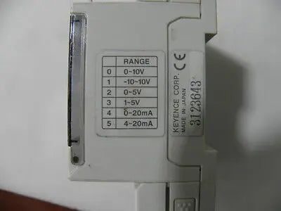 KL-4AD KL4AD 1pc USED KEYENCEUnit Digital To Analog Conversion Tested