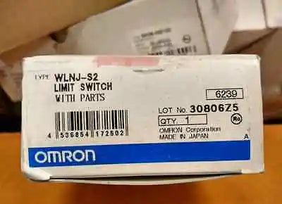 WLNJ-S2 WLNJS2 1PC New Omron Limit Switch free shipping
