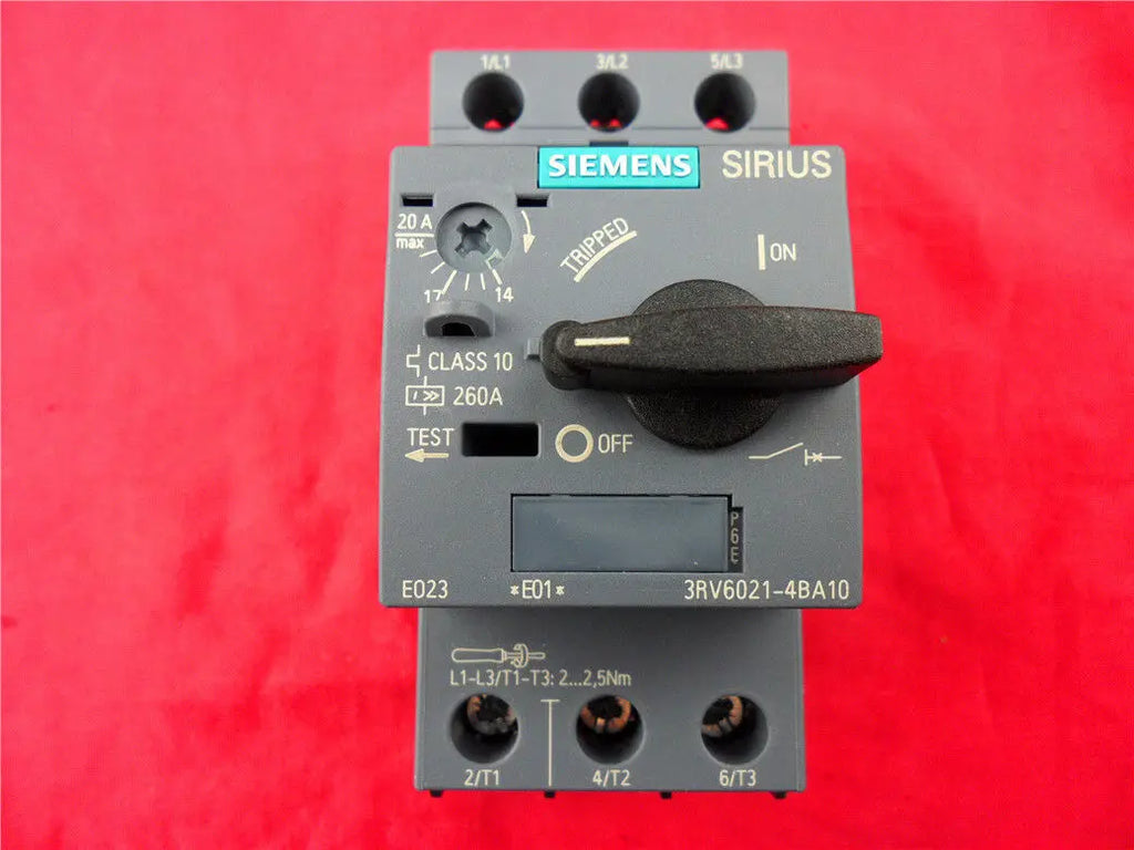 1pc      Siemens   3RV6021-4BA10  14-20A  circuit breaker   free shipping