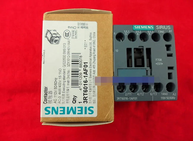 New Siemens 3RT6016-1AF01 Ac contactor free shipping