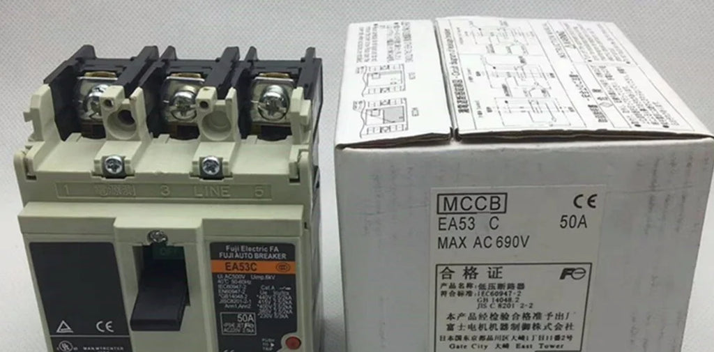 New FUJI EA53C 3P 50A circuit breaker free shipping