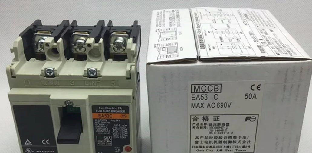 New FUJI EA53C 3P 50A circuit breaker free shipping