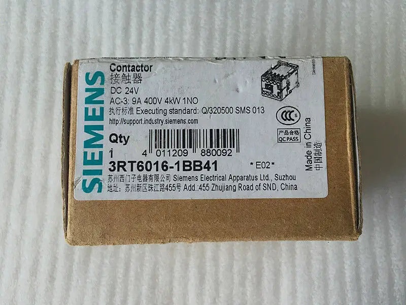 1pc      Siemens  3RT6016-1BB41   24V   contactor   free shipping