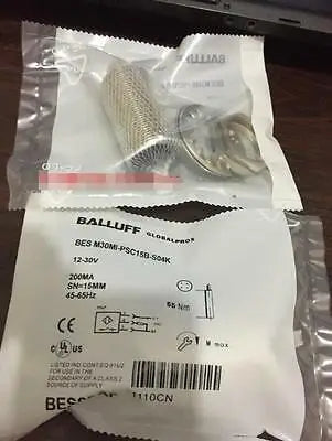 1PC New Balluff Inductive Sensor BES M30MI-PSC15B-S04K