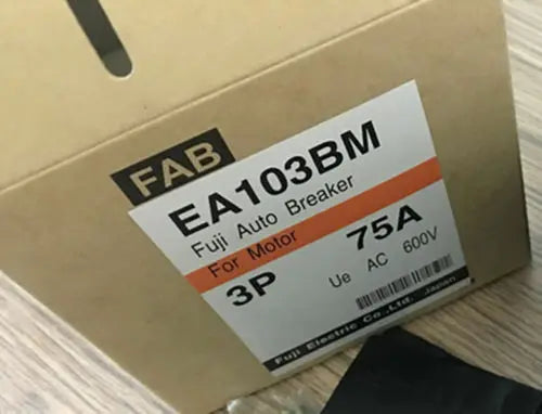New FUJI EA103BM 3P 75A circuit breaker free shipping