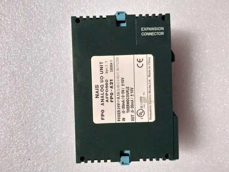 FP0-A21 FPO-A21 NAIS MATSUSHITA AFP0480 ANALOG I/O UNIT Panasonic PLC Used
