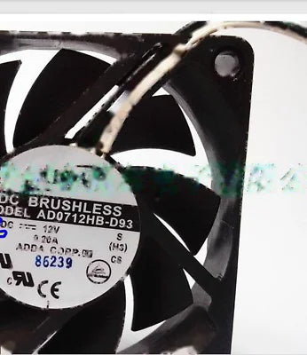 1pc fan new AD0712LX-DA6 ADDA 12V 0.20A 707015
