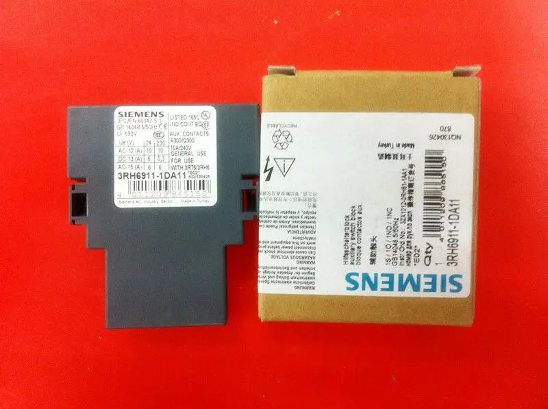 1pc      Siemens   3RH6911-1DA11 S00 1NO+1NC   free shipping