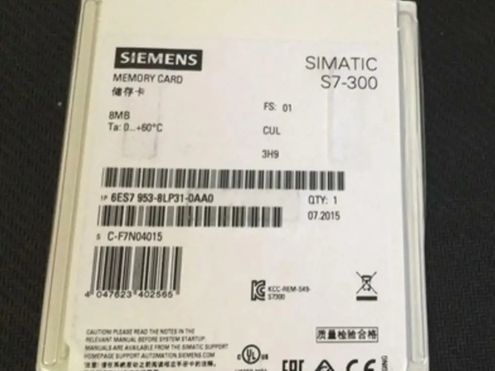 6ES7953-8LP31-0AA0 6ES7 953-8LP31-0AA0 Siemens NEW