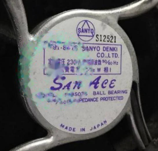 1pc new fan 109S025 AC230V SANYO 120*120*38 freeship
