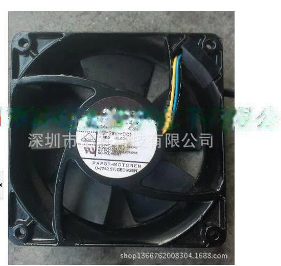 1pc new fan TYP 4214R 24V 4.3W PAPST 120*120*38 freeship