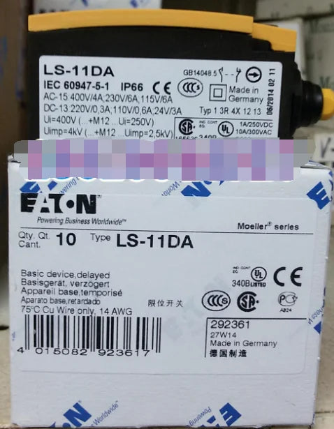 1PC  NEW   EATON  MOELLER  LS-11DA   free shipping