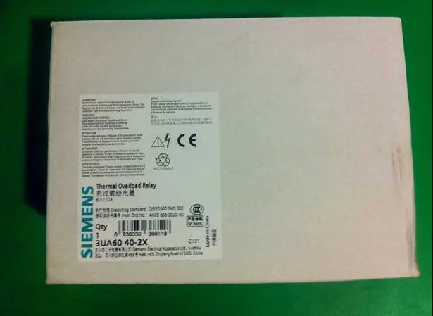 3UA6040-2X 3UA6040 2X 1pcs NEW Siemens Relay free shipping