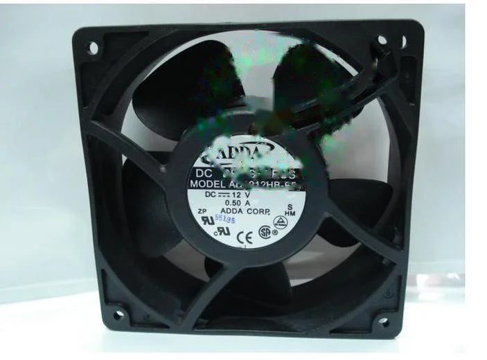 1pc new fan AD1212HBG-F51 DC12V 0.50A ADDA 120*120*382 freeship