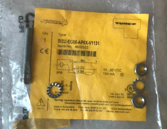 New  TURCK  BI2U-EG08-AP6X-V1131  Proximity switch  free shipping