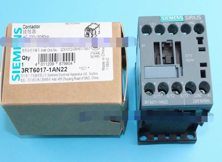 1pc      Siemens  3RT6017-1AN22   contactor  free shipping