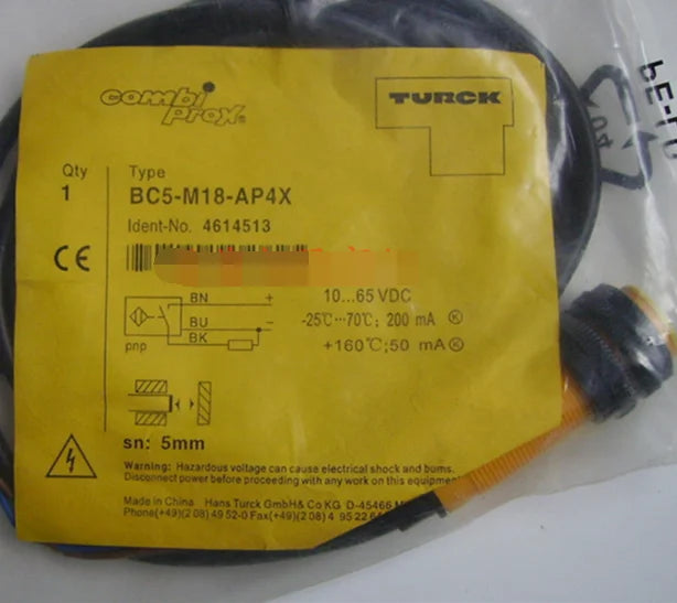 New TURCK BC5-M18-AP4X Proximity switch sensor free shipping