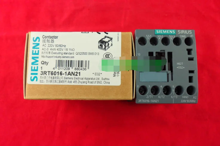 New Siemens 3RT6016-1AN21 contactor free shipping