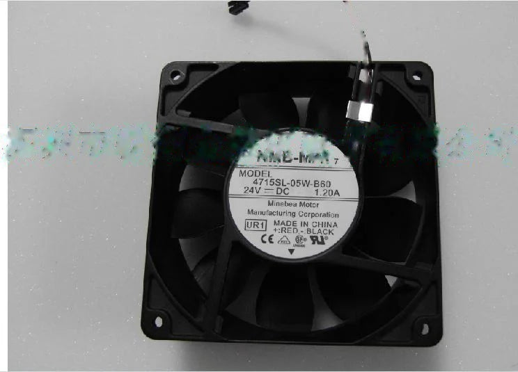 1pc new fan 4715SL-05W-B60 NMB 24V 1.20A 120*120*38 freeship
