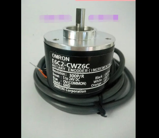 New  Omron Rotary Encoder  E6C2-CWZ6C 300P/R  free shipping