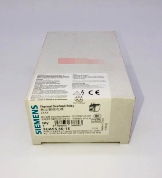 1pc      Siemens   3UA5540-1E  2.5-4A   Thermal  relay   free shipping