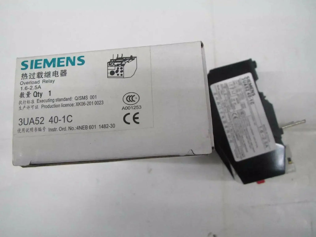 New Siemens 3UA5240-1C 1.6-2.5A Thermal overload relay free shipping