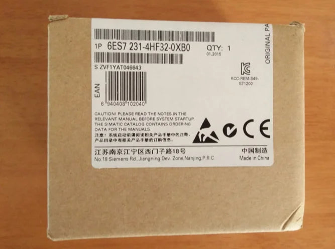 6ES7 231-4HF32-0XB0 6ES7231-4HF32-0XB0 1PCS NEW Siemens PLC module free ship