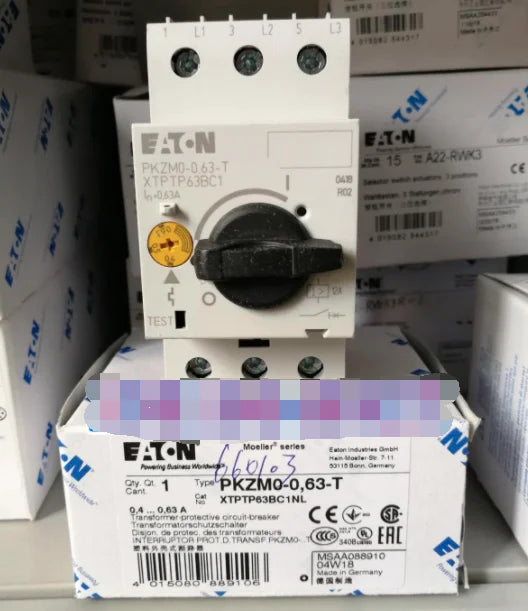 1PC NEW EATON MOELLER PKZM0-0.63-T 0.4-0.63A free shipping